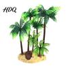 Plastik-Aquarium-Dekoration Aquarium Künstliche Pflanzen Miniatur-Kokospalmen Sicheres Ornament