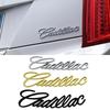 3D Metallbuchstaben Auto Heckaufkleber Kotflügel Seite Kofferraum Emblem Für Cadillac Escalade ATS BLS CTS CT4 CT5 CT6 EXT STS SLS SLR SRX XLR AHI1