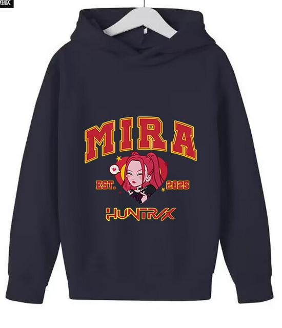 Kids' Demon Hunter Hoodie - Casual, Loose, Warm Sweatshirt for Boys and Girls