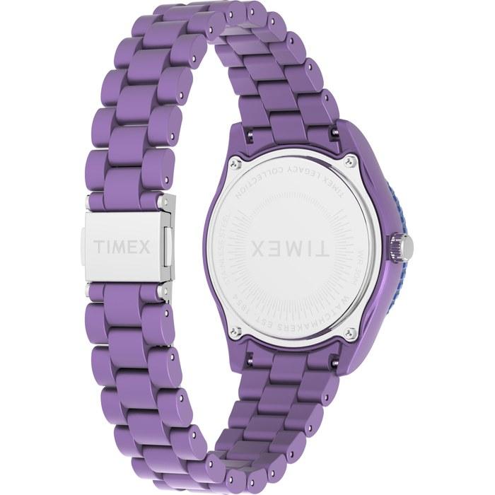 TIMEX Trend Watch Quartz Water Resistant Mineral Glass Light Purple Dial TW2Y04800 Unisex