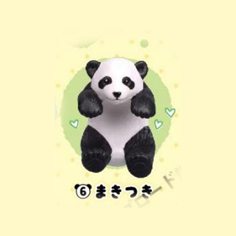 Gashapon Capsule Toy Giant Panda Feederes Riesenpanda Animals Ornaments Model Toy Gacha Collection Action Figure Model Toys