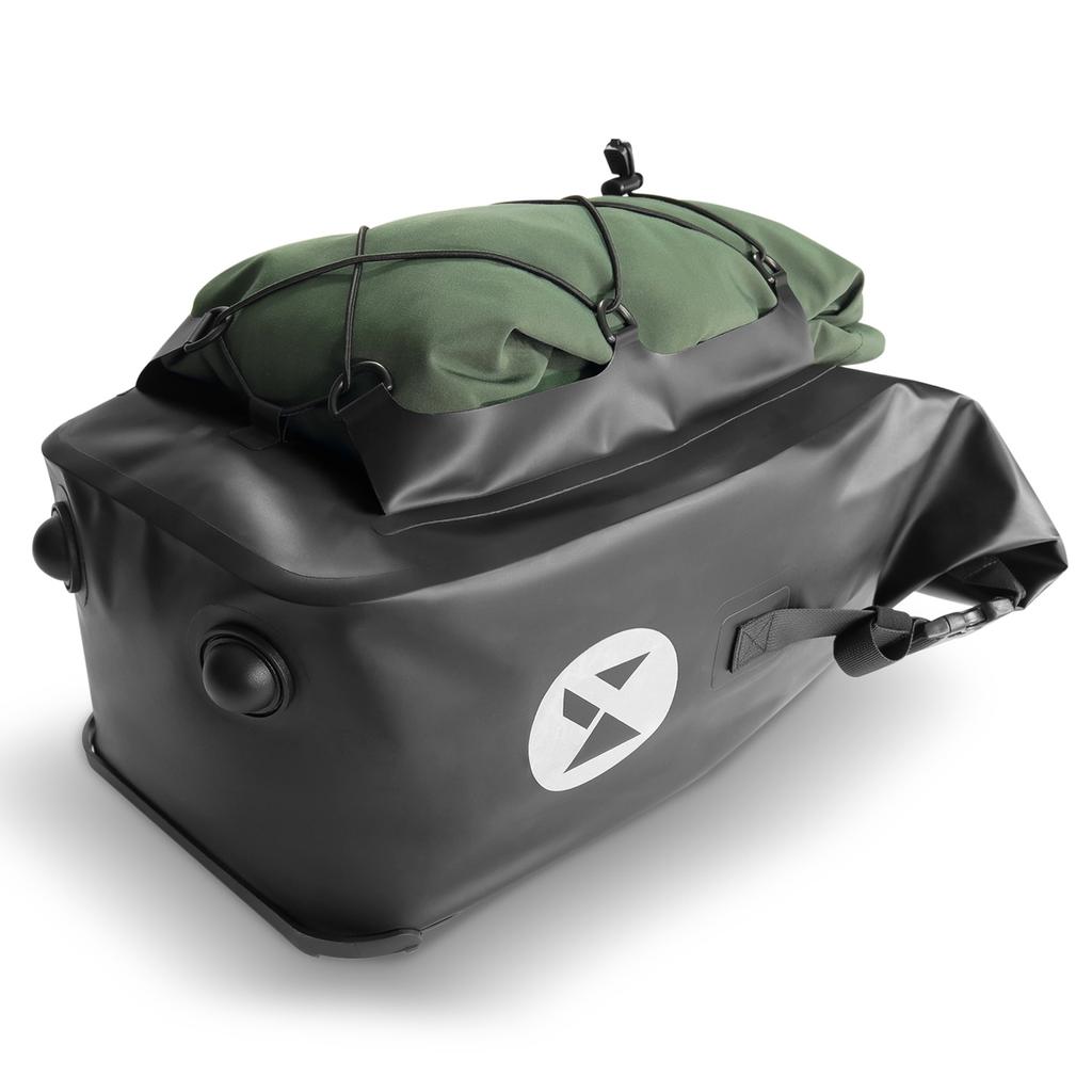 Wozinsky Waterproof Bike Bag Pannier Rack Bag 25l Black (WBB24BK)