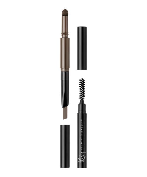 BOM 3-in-1 Triple Edge Eyebrow #01 Gray Brown