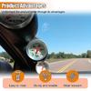 Black Triple Pillar Gauge Pod Holder, Plastic 3 Hole 52Mm Automotive Digital Gauge Bracket, Universal A-Pillar Gauges Mount Accessories For Most