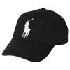 RALPH Ralph BIG PONY CHINO SPORT CAP 710673584 [POLO LAUREN] [Polo Lauren] Cap, Hat, Cotton, Logo, Accessories, Men's & Women's, RL_Black(015)