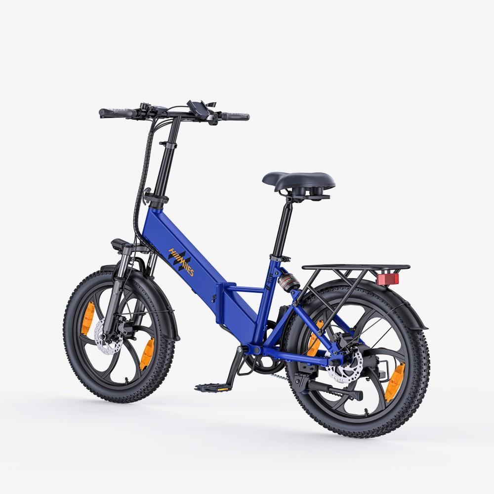 HillMiles Mile 2 Folding Electric Bike with 36V 13AH Battery,250W