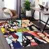1pc My Hero Academia Anime Cartoon Design Chair Mat - Seasonal Gift for Office, Home Decor, Living Room, Bedroom, Game Room - Non-Slip Carpet Suitable