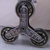 2Pcs Stair Climbing Wheel Triangular Trolley Casters Climbing Shopping Cart Replacement Wheel Shopping Cart Wheel