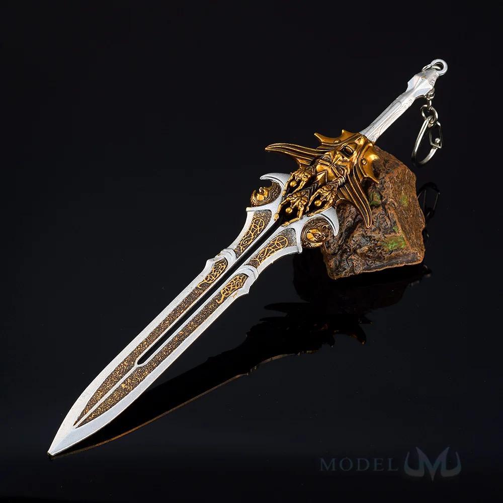 20cm God of War 4 Katana Sword Metal Anime Kratos Athena Blade Olympus Ghost Leviathan Chaos Real Japanese Katana Sabre Figure