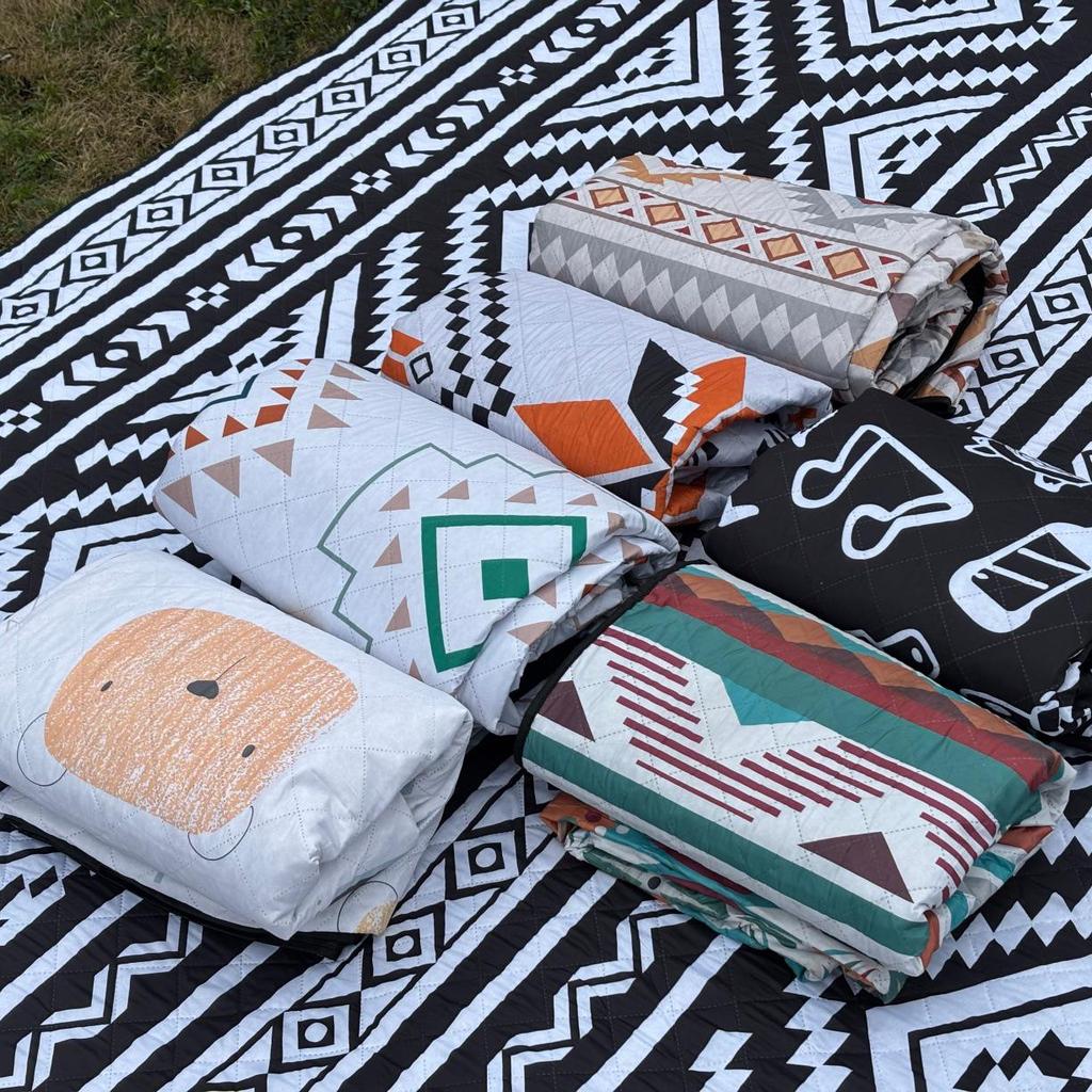 Tappetino da Esterno Impermeabile Spesso - per Picnic ad Ultrasuoni, Campeggio, Prato, Spiaggia e a Prova di Umidità