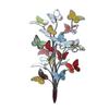 2D Flat Butterfly Yard Stake Decorative Butterfly Plant Stake Metal Garden Stake  Lawn Decoration