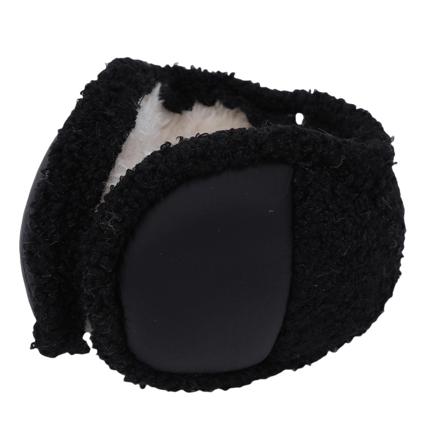 Складные меховые наушники с подогревом, мягкие, 3 уровня температуры, зимние теплые, электрические подогреватели ушей для улицы