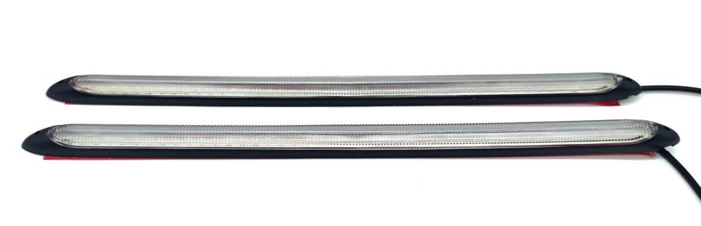 DRL FLEX LED Tagfahrlicht + dynamische Fahrtrichtungsanzeiger + WOW, 12V, Off-Road