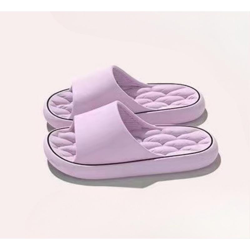 

Тапочки на толстой подошве, Нескользящие и дезодорирующие домашние сандалии, Студенческая обувь Fits 43-44 фиолетовый