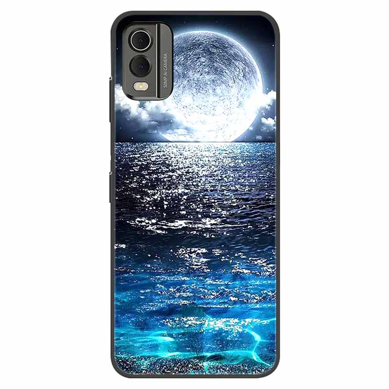 For Nokia C32 Case Shockproof Soft silicone TPU Back Cover For Nokia C32 C 32 Phone Cases NokiaC32 Cute Cartoon Fundas Shells