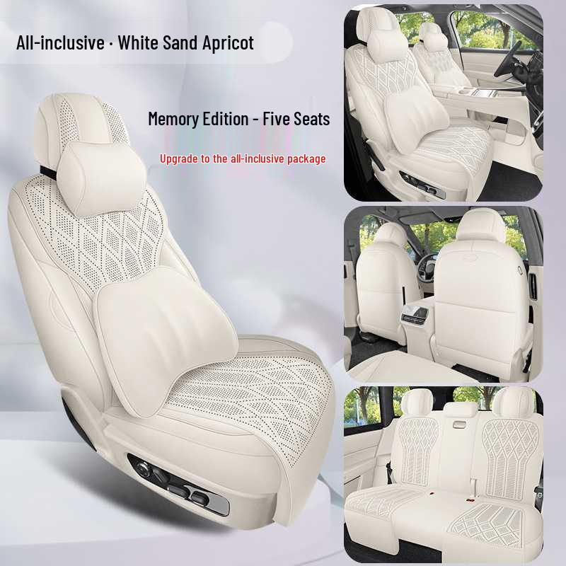 AITO M9 Suede Seat Cushions, Fit for 25 Models, All-Season, Suitable for Five/Six-Seater Cars - Car Accessories