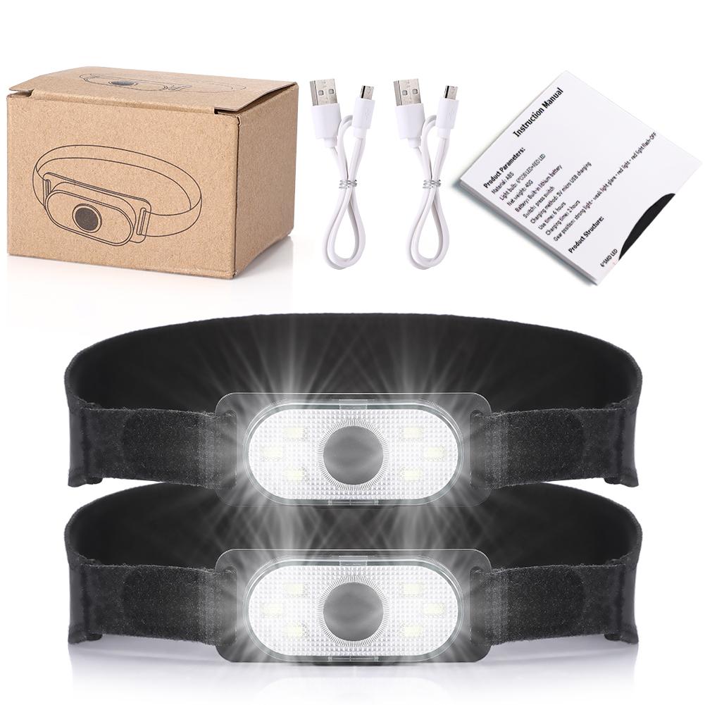 LED Rechargeable HeadlightTwo pack