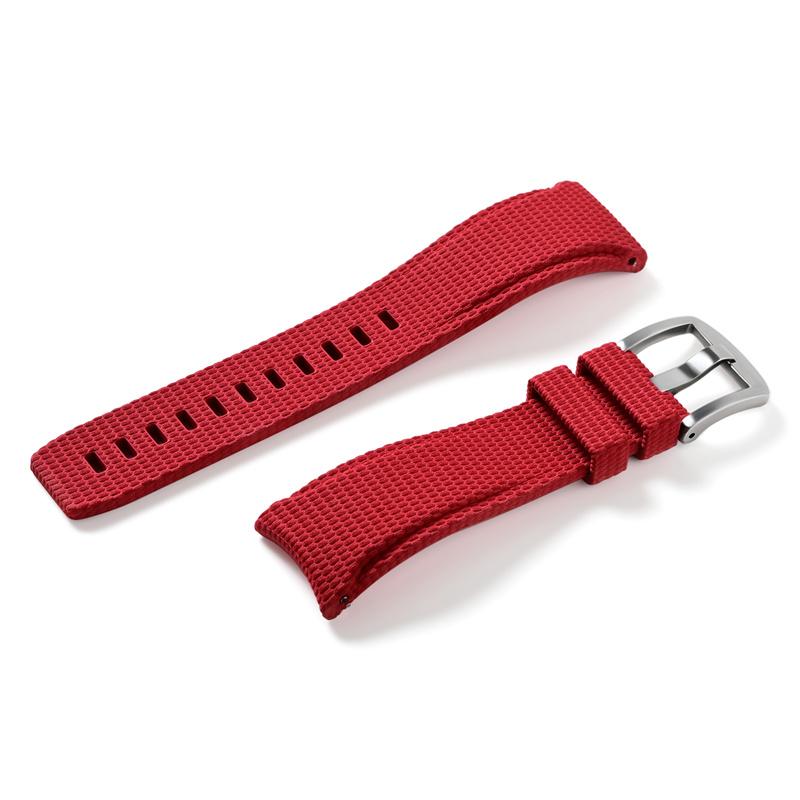 Bracelet en Caoutchouc Fluoro 19mm 20mm 21mm 22mm pour Xiaomi huawei Samsung Swatch MoonSwatch Universel FKM Libération Rapide Bracelet de Montre de Plongée pour Seiko