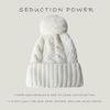 Children's Winter Wool Hat: Large Brim, Solid Color, Warm, Plus Velvet, European & American Style