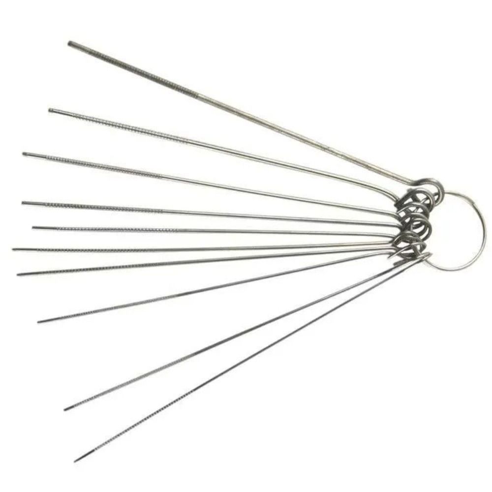 10Pcs/Box 0.4-1.6mm Stainless Steel Through-Needle  for Bathroom Cleaning Tools