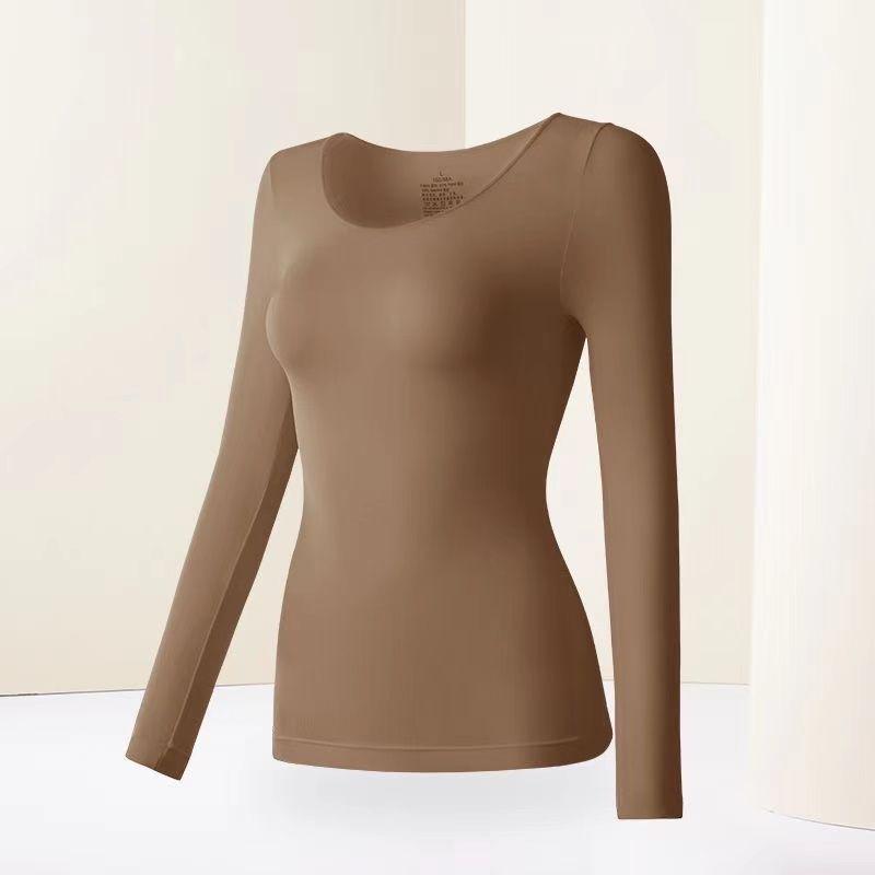 Women's Ultra-Thin Thermal Underwear Set with Hyaluronic Acid for Autumn