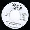 7inch Record KEN BOOTHE  When I Fall In Love NONE 2005 Jamaica Reggae Ska  Dub Used