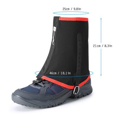 Outdoor Sports Running Trail Gaiters Protective Shoe Covers