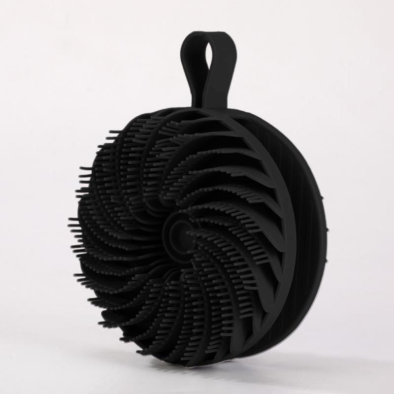 Soft Silicone Body Scrubber Scalp Exfoliating Non-irritating Body Wash Massager Bath Shower Skin Care Tool