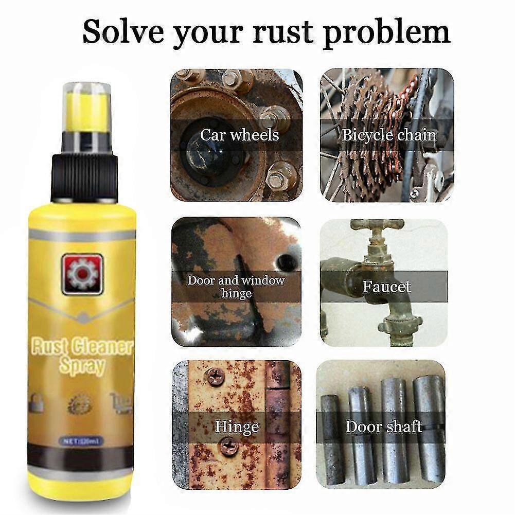 Rust Cleaner Spray Derusting Rust Remover Car Maintenance Cleaning Spray
