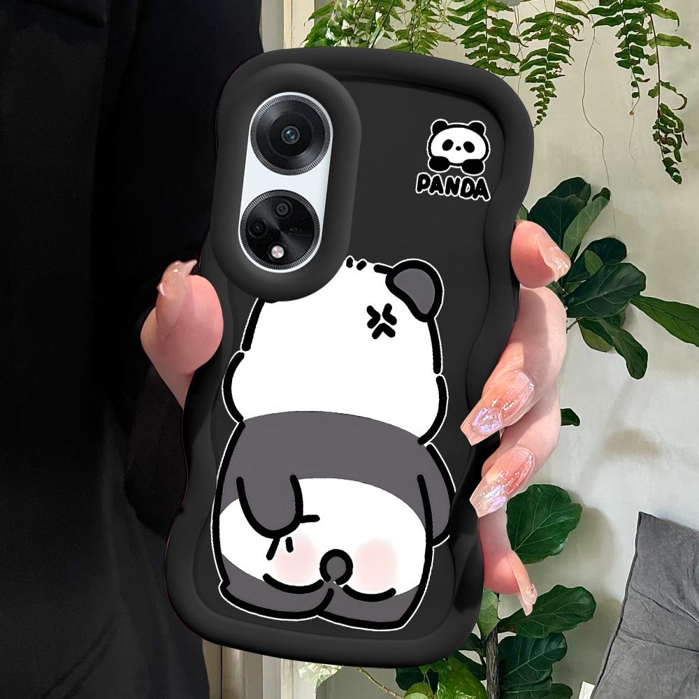 

Окрашенный узор Big Wave Edge Мягкий силиконовый материал Macaron чехол для телефона противоударный защитный резиновый чехол для OPPO Reno Realme OPPO A95