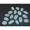 270Cts. Natural Rainbow Moonstone Oval Cabochon Loose Gemstone 17 Pcs Lot C-3240