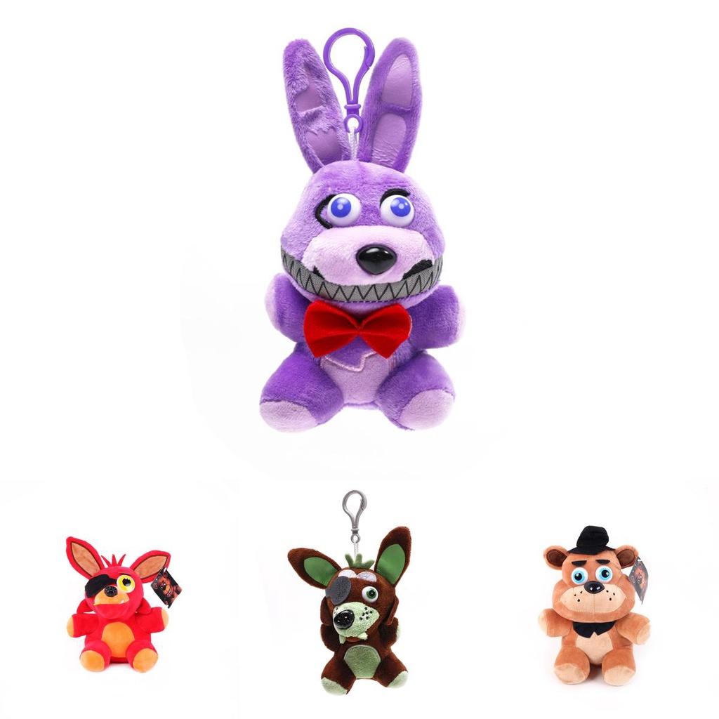 Neuer Five Nights At Freddy's Weicher Plüsch Schlüsselanhänger Puppe Perfekt für Kinder und Sammler