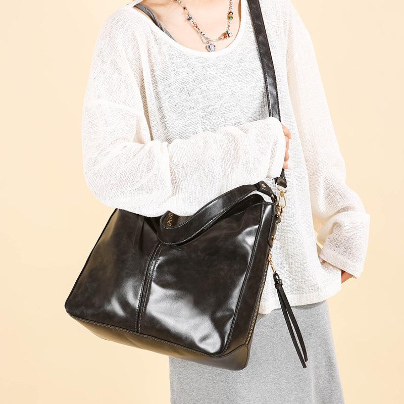 Premium bucket bag women's bag new summer crossbody shoulder bag trendy portable tote bag