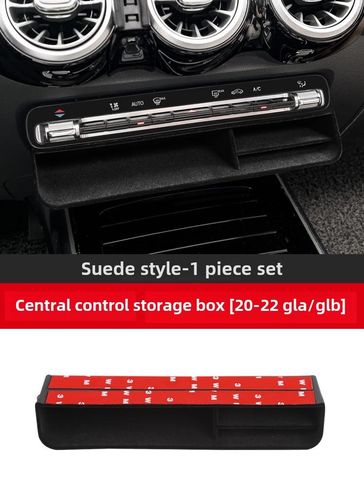 2025 Hot Racing Grills Applicable to Mercedes-Benz A35L GLB45 AMG central control armrest box storage box GLA35 CLA45S door stor