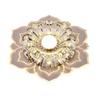 Modern LED Ceiling Lights Crystal Petals Pendant Lamp Crystal Flower Chandelier  Living Room