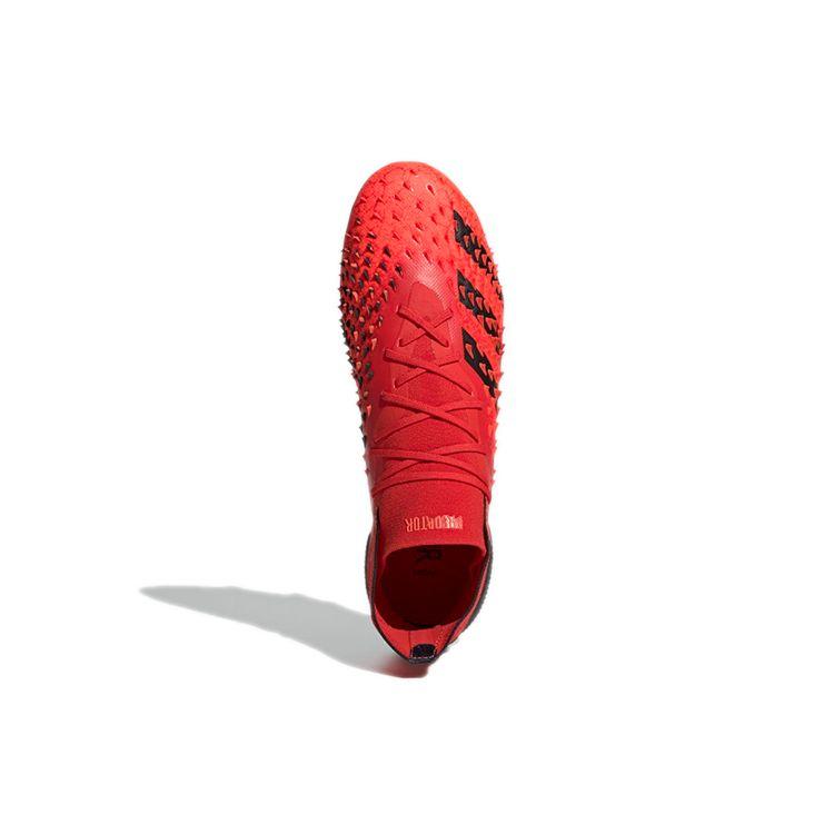 adidas Predator Freak.1 FG Demonskin - Solar Red Men Sneakers Core-Black FY6256