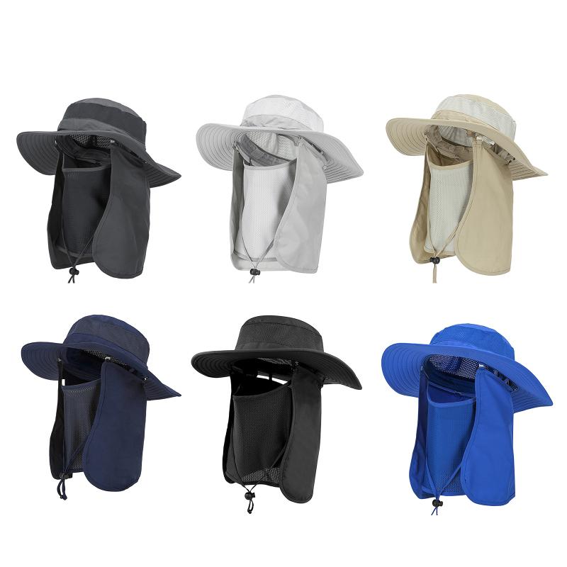 

Солнцезащитные шляпы для мужчин и женщин с широкими полями, закрывающими лицо и шею, дышащие