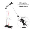 Space-saving E27 Universal Desk Lamp: Student Eye Protection Reading Light for Home or Bedside.