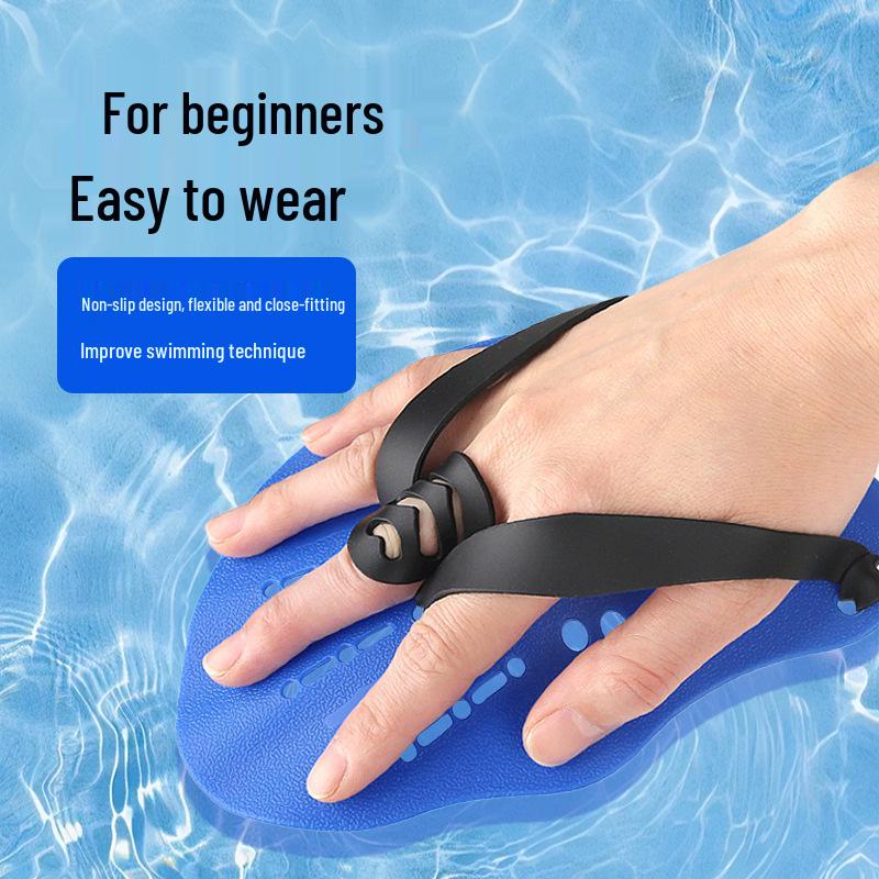 Silicone Freestyle & Breaststroke Swim Paddles for Kids and Adults