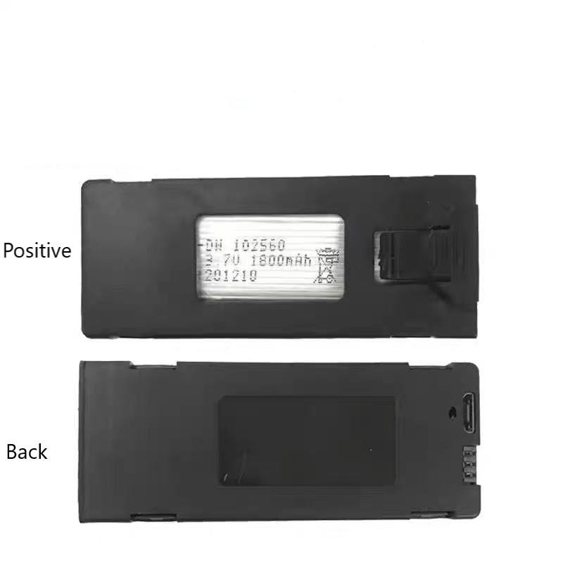 E88/E525/E99/K3/E100/P1/P5/P8/P14/P15/P25 3.7V 1800Mah Rc Drone Battery Stable Drone Battery With Charging Cable