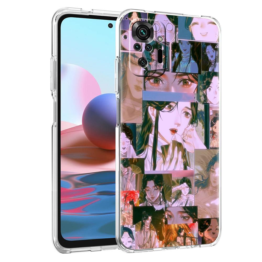 Grandmaster Mo Dao Zu Shi Anime Luxury Phone Case For Xiaomi Redmi Note 12 11 10 9S 9 8 Pro 7 8T 9C 9A 8A K40 Pro+ Clear Cover