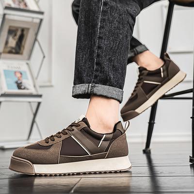 Autumn New Retro Classic Black Brown Men'S Sports Shoes Fashionable And Comfortable Low Cut Casual Men'S Shoes 39-45