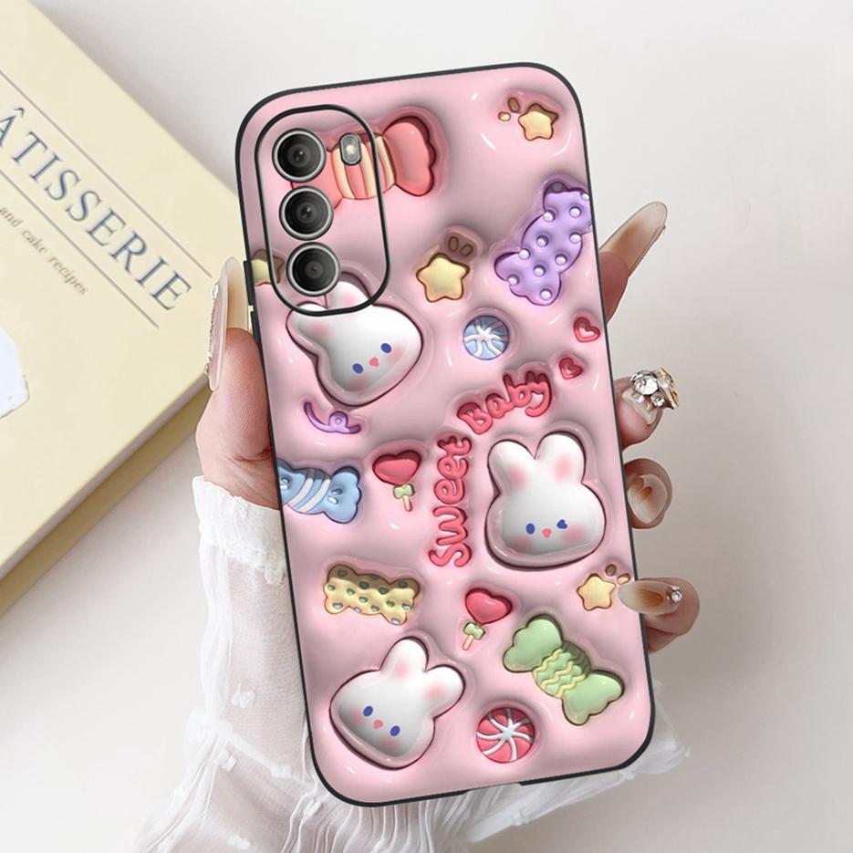 For Motorola Moto G51 G71 5G Case Moto G31 Cute Panda Cartoon Cover Soft Silicone Phone Case For Moto G71 G 31 51 MotoG51 Bumper