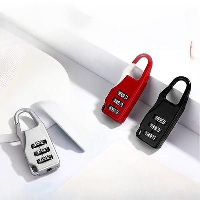 Mini Password Lock for Luggage, Anti-Theft Suitcase and Schoolbag Cabinet Drawer Lock, Waterproof