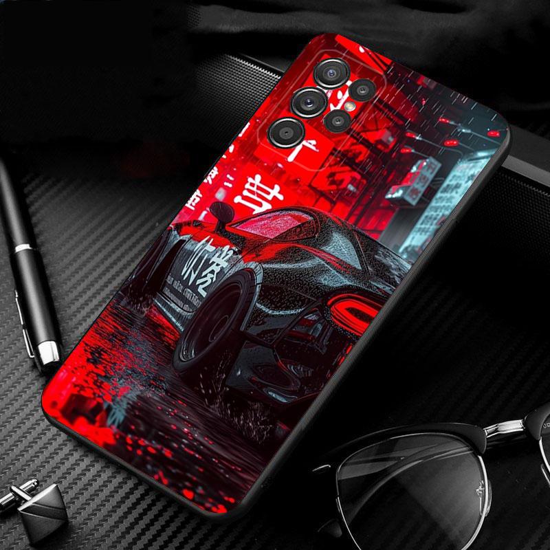 

Phone Case For Samsung Galaxy S25 S24 S23 S22 S21 Ultra S24 S23 S22 S21 S25 Plus S24 S25 FE Japan Car Anime S23