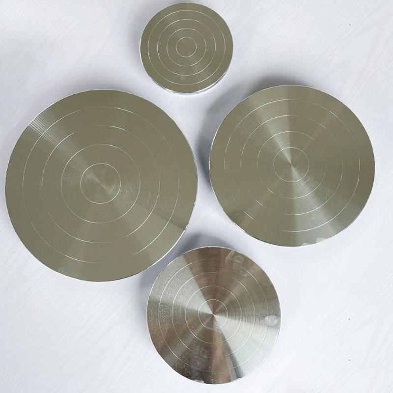 6/8/10/12in Double-Sided Pottery Turnable Wheel Turntable Sculpting Wheel Rotated Turntable Sculpting Pottery Wheel