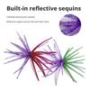 Sea Urchin Baits Lures General Casting Fishing Accessory, Soft Plastic Elastic Body with Flexible Arm Profile, Single Pack for Lake Use