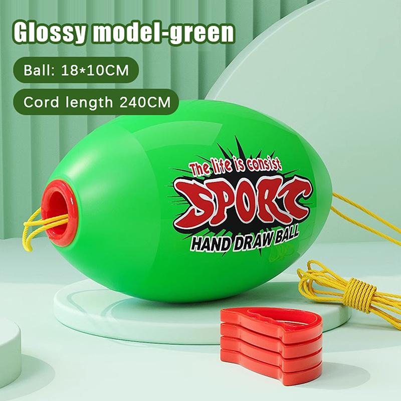 1/5Pcs Double Pull Ball Children'S Kindergarten Toy Combination Shuttle Ball Parent-Child Interaction Outdoor Training Equipment