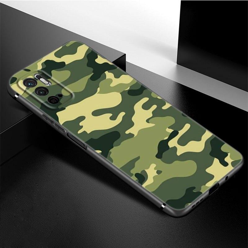 Camouflage Pattern Camo Military Army Phone Case For Xiaomi Redmi Note 11 10 9 8 Pro 11T 5G 10T 10S 9S 9T 9i 9C 9A 8T Cover