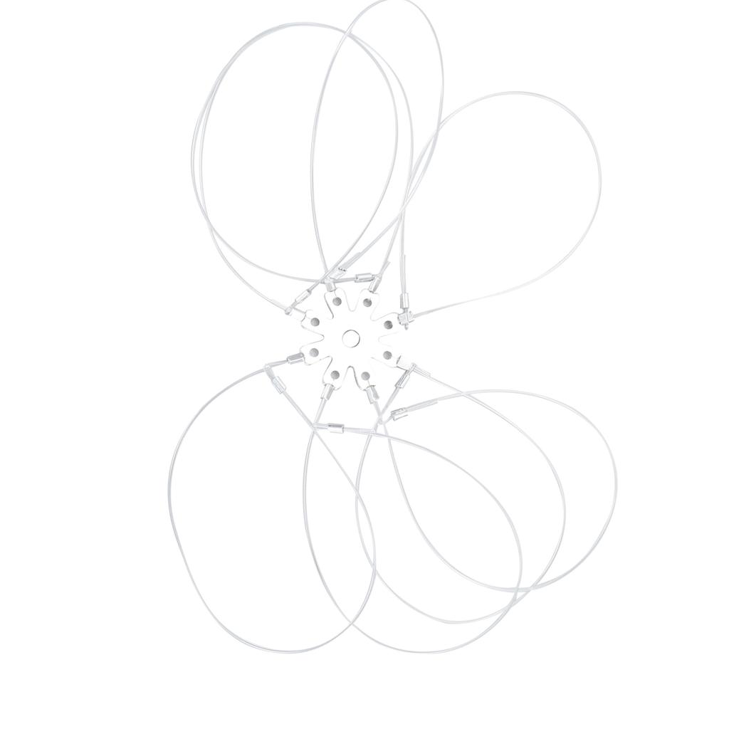 Crab Snares Reusable Rust Proof Portable Aluminum Sheet Type Crab Trap for Dungeness Blue Red Rock Crab